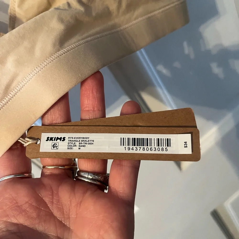 NWT Skims Fits Everybody TRIANGLE BRALETTE - Picture 7 of 7